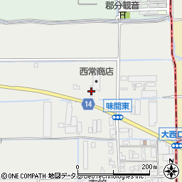 奈良県磯城郡田原本町味間125-3周辺の地図
