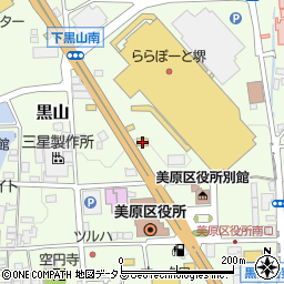 鍵開けの生活救急車　堺市美原区エリア専用ダイヤル周辺の地図