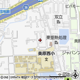 大阪府堺市美原区太井546-18周辺の地図