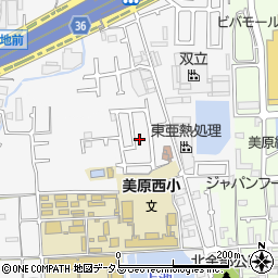 大阪府堺市美原区太井546-5周辺の地図
