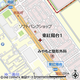 ソフトバンク玉野紅陽台店周辺の地図