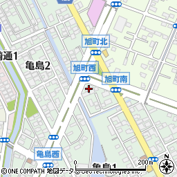 田中学習会連島校周辺の地図