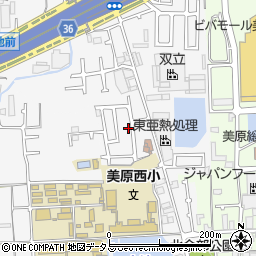 大阪府堺市美原区太井549-15周辺の地図