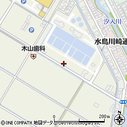 岡山県倉敷市連島町鶴新田1194周辺の地図