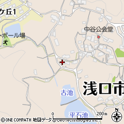 岡山県浅口市鴨方町深田1427周辺の地図