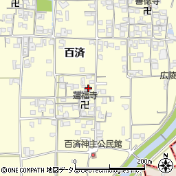 奈良県北葛城郡広陵町百済896周辺の地図