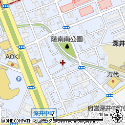 大阪府堺市中区深井北町3361周辺の地図