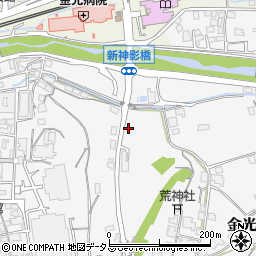 岡山県浅口市金光町大谷1681-1周辺の地図
