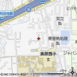 大阪府堺市美原区太井546-24周辺の地図