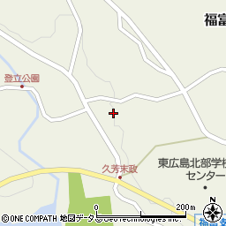 広島県東広島市福富町久芳4409周辺の地図