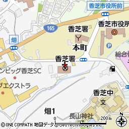 奈良県香芝市畑2丁目1474周辺の地図