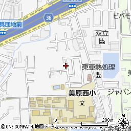 大阪府堺市美原区太井544周辺の地図