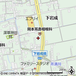 有限会社安村商店周辺の地図