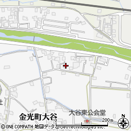 岡山県浅口市金光町大谷1815-4周辺の地図