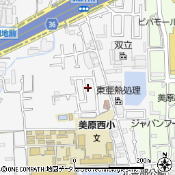 大阪府堺市美原区太井544-27周辺の地図