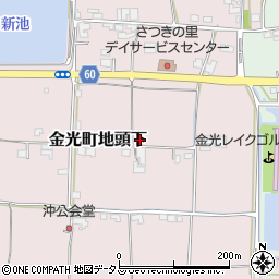 岡山県浅口市金光町地頭下274周辺の地図
