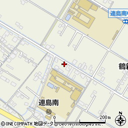 岡山県倉敷市連島町鶴新田1527周辺の地図