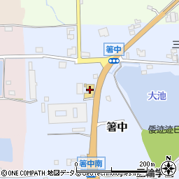 奈良トヨタ　桜井店周辺の地図