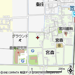 奈良県磯城郡田原本町宮森269周辺の地図