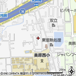 大阪府堺市美原区太井544-26周辺の地図