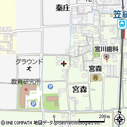 奈良県磯城郡田原本町宮森273周辺の地図