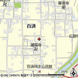奈良県北葛城郡広陵町百済981周辺の地図