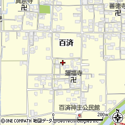 奈良県北葛城郡広陵町百済873周辺の地図
