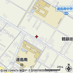 岡山県倉敷市連島町鶴新田1474周辺の地図