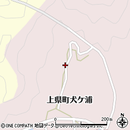 長崎県対馬市上県町犬ケ浦212周辺の地図