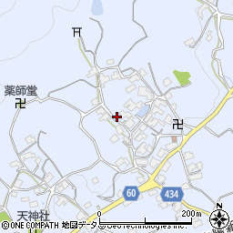 岡山県浅口市鴨方町小坂西1393周辺の地図