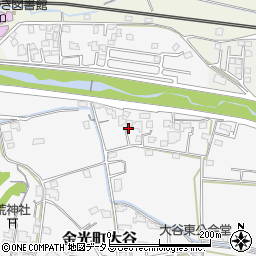 岡山県浅口市金光町大谷1813-1周辺の地図
