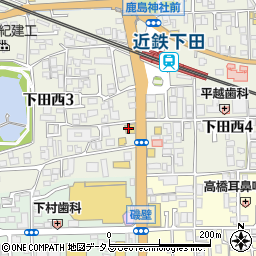 ドコモショップ香芝店周辺の地図