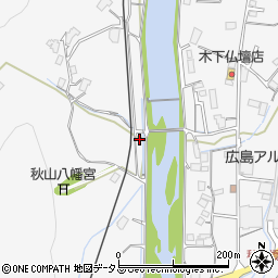 広島県広島市安佐北区白木町秋山1829周辺の地図