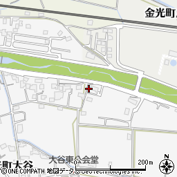 岡山県浅口市金光町大谷2369周辺の地図