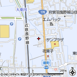 大阪府羽曳野市西浦1456周辺の地図