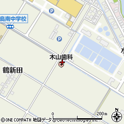 木山歯科医院周辺の地図