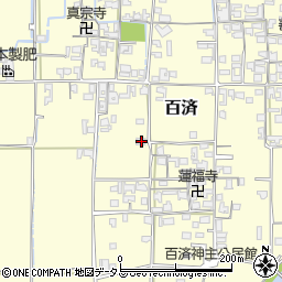 奈良県北葛城郡広陵町百済1030周辺の地図