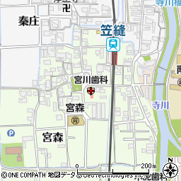 奈良県磯城郡田原本町宮森292周辺の地図