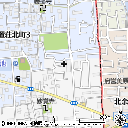大阪府堺市東区日置荘原寺町473-8周辺の地図