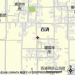 奈良県北葛城郡広陵町百済1020周辺の地図