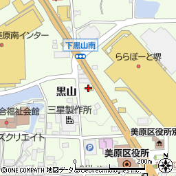 丸亀製麺 堺美原店周辺の地図