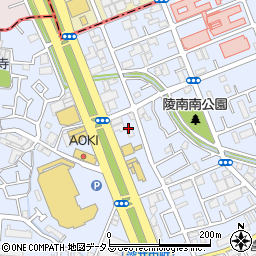大阪府堺市中区深井北町3388周辺の地図