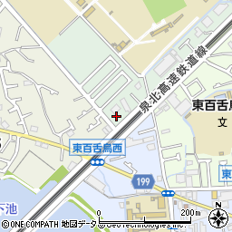 セブンイレブン堺学園町店周辺の地図