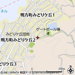 岡山県浅口市鴨方町みどりケ丘1丁目100周辺の地図