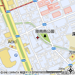 大阪府堺市中区深井北町3304周辺の地図