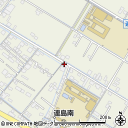 岡山県倉敷市連島町鶴新田887周辺の地図