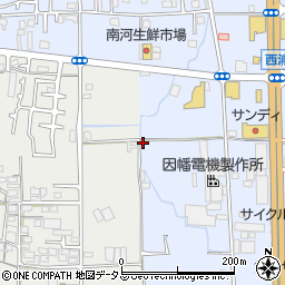 大阪府羽曳野市西浦927周辺の地図