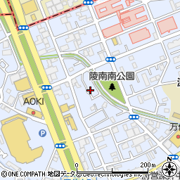 大阪府堺市中区深井北町3304-5周辺の地図