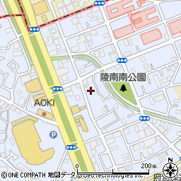 大阪府堺市中区深井北町3316周辺の地図