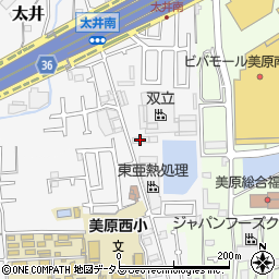 株式会社椿野精研周辺の地図